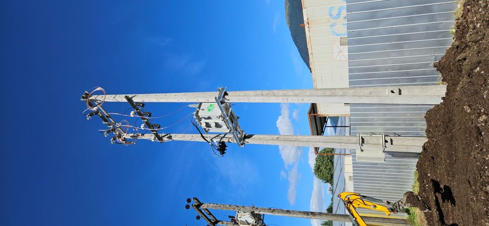 Transformador en operación